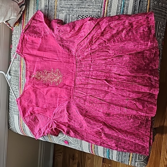 Fabindia new pink tunic - Picture 6 of 10